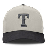 Texas Rangers Wonder A-Frame Adjustable Hat - Stone/Graphite