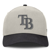 Tampa Bay Rays Wonder A-Frame Adjustable Hat - Stone/Graphite