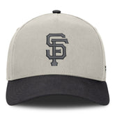 San Francisco Giants Wonder A-Frame Adjustable Hat - Stone/Graphite