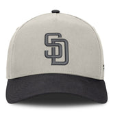 San Diego Padres Wonder A-Frame Adjustable Hat - Stone/Graphite