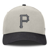 Pittsburgh Pirates Wonder A-Frame Adjustable Hat - Stone/Graphite