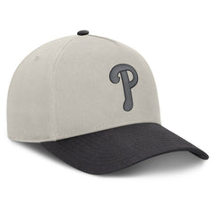 Philadelphia Phillies Wonder A-Frame Adjustable Hat - Stone/Graphite