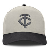 Minnesota Twins Wonder A-Frame Adjustable Hat - Stone/Graphite
