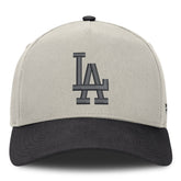 Los Angeles Dodgers Wonder A-Frame Adjustable Hat - Stone/Graphite