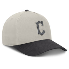 Cleveland Guardians Wonder A-Frame Adjustable Hat - Stone/Graphite