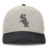 Chicago White Sox Wonder A-Frame Adjustable Hat - Stone/Graphite