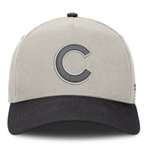 Chicago Cubs Wonder A-Frame Adjustable Hat - Stone/Graphite