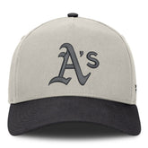Athletics Wonder A-Frame Adjustable Hat - Stone/Graphite