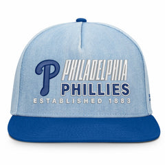 Philadelphia Phillies Twinbill Snapback Hat - Denim