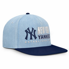 New York Yankees Twinbill Snapback Hat - Denim