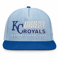 Kansas City Royals Twinbill Snapback Hat - Denim