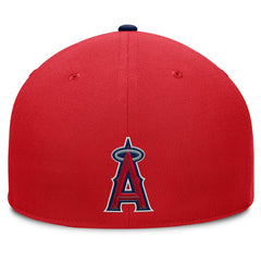 Los Angeles Angels Pick Off Fitted Hat - Red