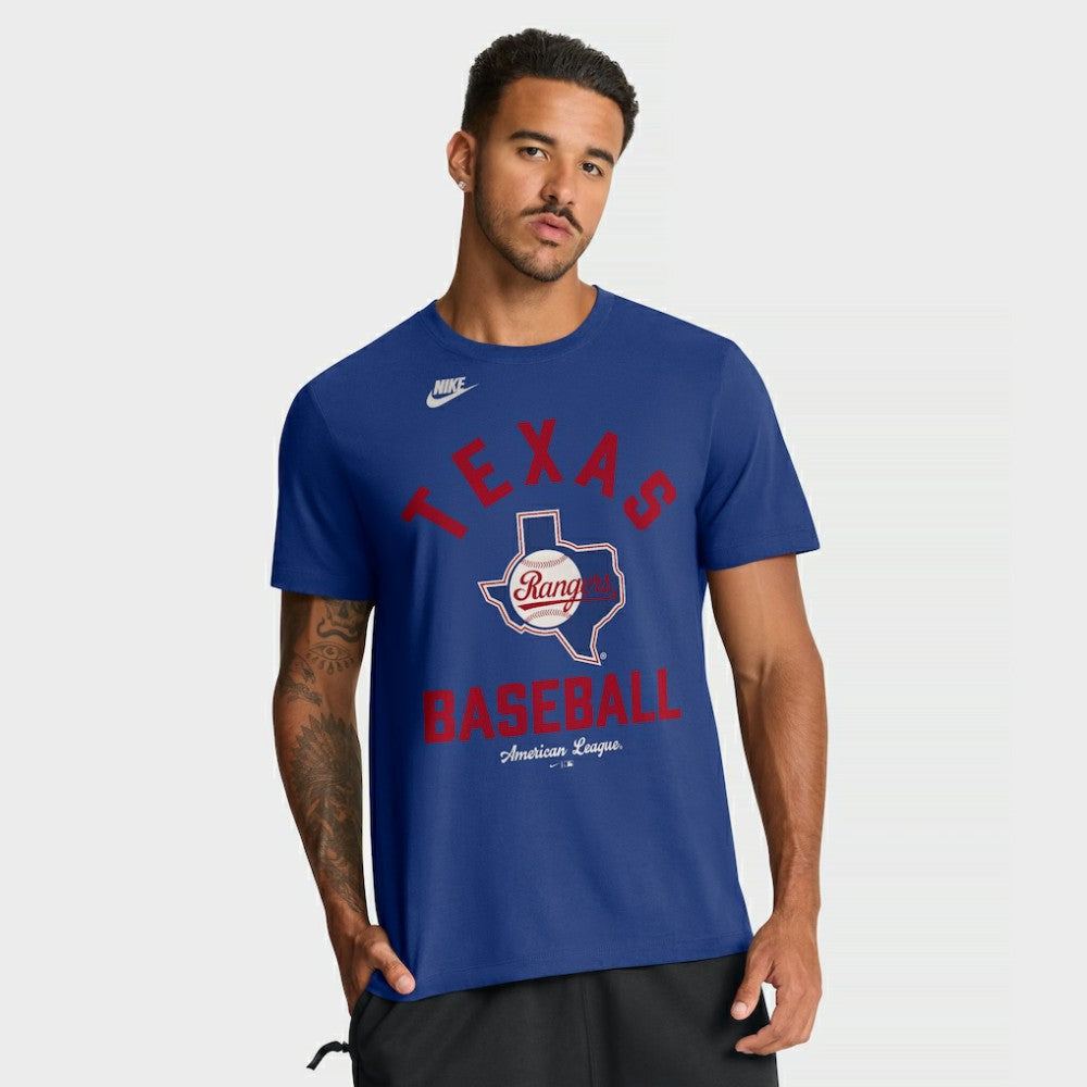 Texas Rangers Cooperstown Collection T-Shirt - Royal | Nike