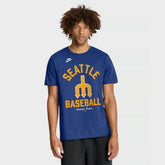 Seattle Mariners Cooperstown Collection T-Shirt - Royal | Nike
