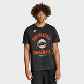 San Francisco Giants Cooperstown Collection T-Shirt - Black | Nike