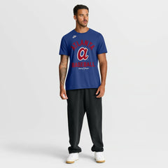 Atlanta Braves Cooperstown Collection T-Shirt - Royal | Nike