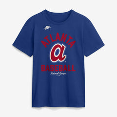 Atlanta Braves Cooperstown Collection T-Shirt - Royal | Nike