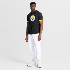 Pittsburgh Steelers Optimal Play Short Sleeve Hooded T-Shirt - Black on sale