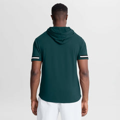 Philadelphia Eagles Optimal Play Short Sleeve Hooded T-Shirt - Midnight Green outlet