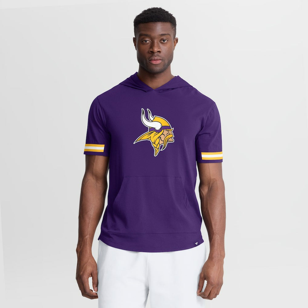 Minnesota Vikings Optimal Play Short Sleeve Hooded T-Shirt - Purple outlet