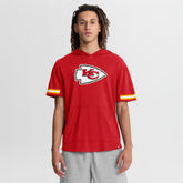 Kansas City Chiefs Optimal Play Short Sleeve Hooded T-Shirt - Red cheap