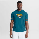 Jacksonville Jaguars Optimal Play Short Sleeve Hooded T-Shirt - Teal sale