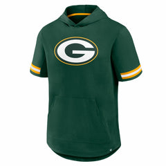 Green Bay Packers Optimal Play Short Sleeve Hooded T-Shirt - Green on sale
