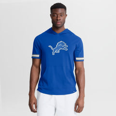 Detroit Lions Optimal Play Short Sleeve Hooded T-Shirt - Blue online