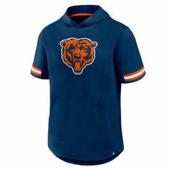 Chicago Bears Optimal Play Short Sleeve Hooded T-Shirt - Navy discount
