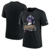 Derrick Henry Baltimore Ravens Player Graphic T-Shirt - Heather Black | Nike for sale