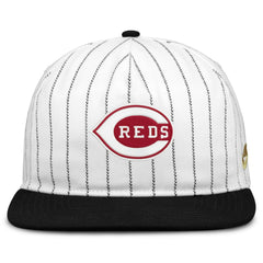 Cincinnati Reds Cooperstown Collection Pro Adjustable Hat - White/Black | Nike
