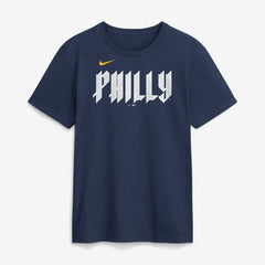 Philadelphia Phillies City Connect Large Logo T-Shirt - Navy | Nike