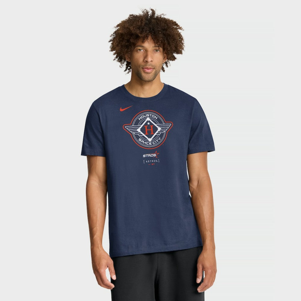 Houston Astros City Connect Large Logo T-Shirt - Navy | Nike