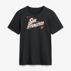 San Francisco Giants City Connect Wordmark T-Shirt - Black | Nike