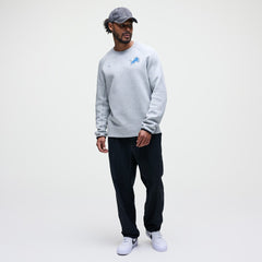 Detroit Lions Tech Fleece Raglan Sweatshirt - Heather Gray | Nike cheap