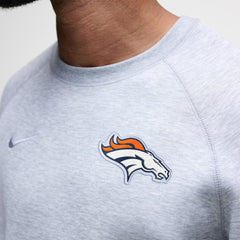 Denver Broncos Tech Fleece Raglan Sweatshirt - Heather Gray | Nike online