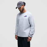 Buffalo Bills Tech Fleece Raglan Sweatshirt - Heather Gray | Nike on sale