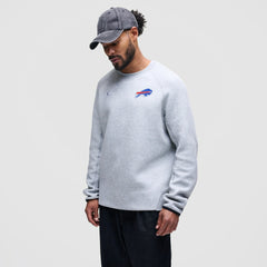 Buffalo Bills Tech Fleece Raglan Sweatshirt - Heather Gray | Nike on sale
