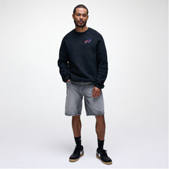 Buffalo Bills Tech Fleece Raglan Sweatshirt - Black | Nike outlet