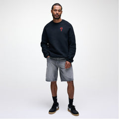 Philadelphia Phillies Tech Fleece Raglan Sweatshirt - Black | Nike