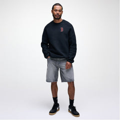 Boston Red Sox Tech Fleece Raglan Sweatshirt - Black | Nike