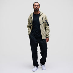 Philadelphia Phillies Tech Fleece Raglan Full-Zip Windrunner Hoodie - Tan | Nike