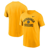 Pittsburgh Steelers Essential T-Shirt - Gold | Nike online