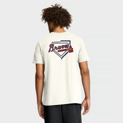 Atlanta Braves Primetime 2-Hit T-Shirt - Cream | Nike
