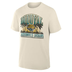 Jacksonville Jaguars Team Archives T-Shirt - Cream outlet