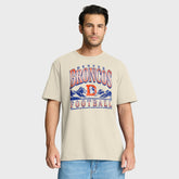 Denver Broncos Team Archives T-Shirt - Cream outlet