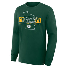 Green Bay Packers Homeward Bound Long Sleeve T-Shirt - Green on sale
