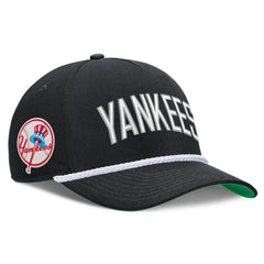 New York Yankees Cooperstown Collection Rise Adjustable Hat - Black | Nike