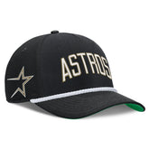 Houston Astros Cooperstown Collection Rise Adjustable Hat - Black | Nike