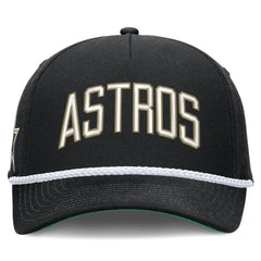 Houston Astros Cooperstown Collection Rise Adjustable Hat - Black | Nike